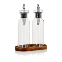 Adhoc Öl- und Essigspender-Set 3-tlg. AromaPour klar