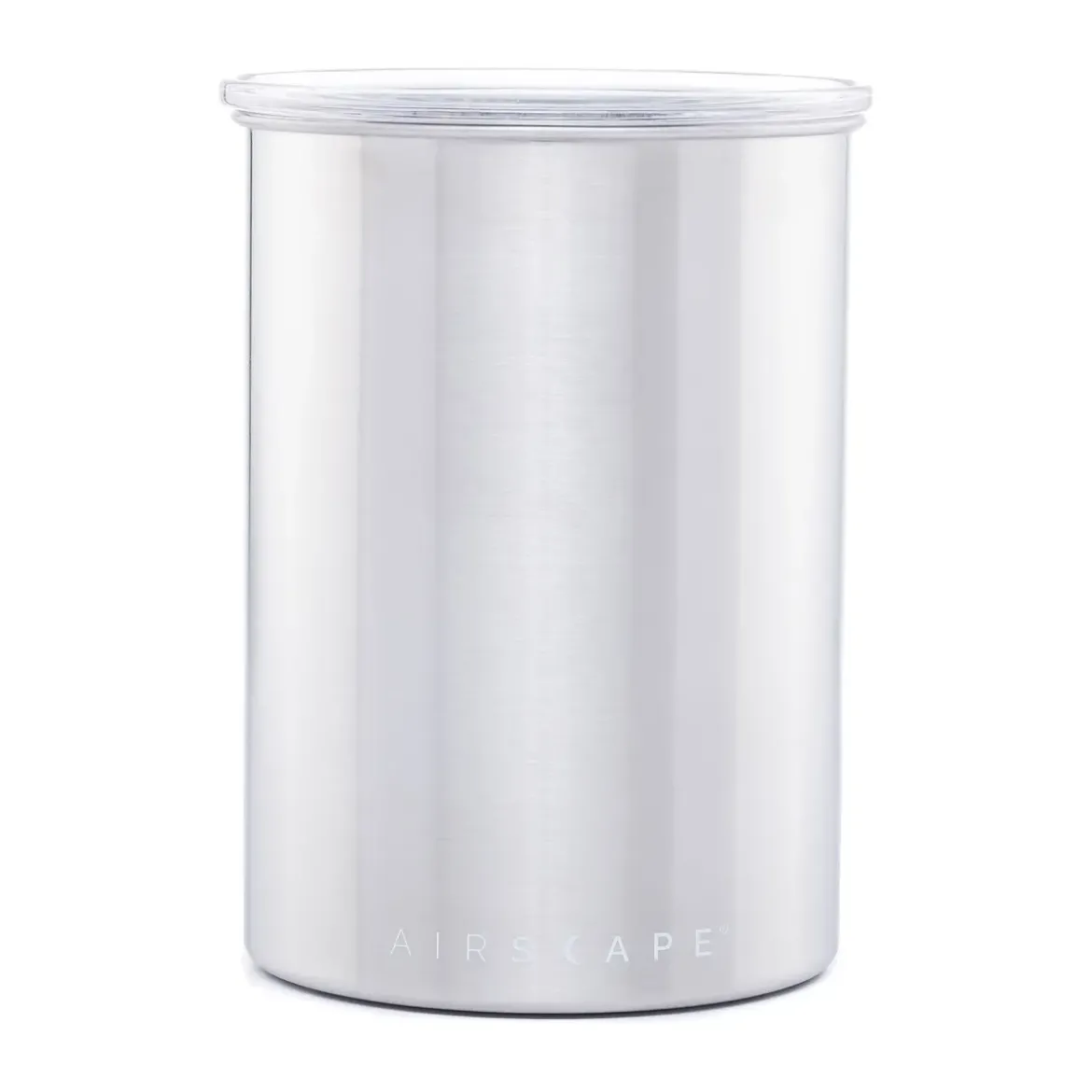 Airscape Kaffeedose 500 g 18 cm silber