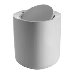 Alessi Abfallkorb Birillo weiss