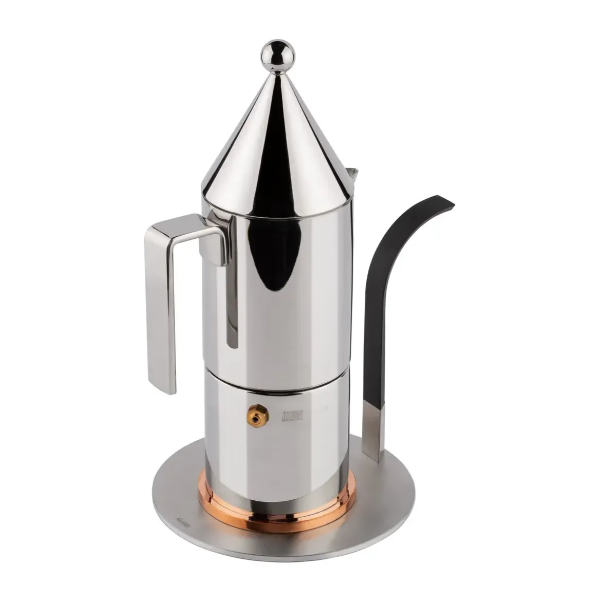 Alessi Adapter für Induktionskochfelder Little Helper 13x16 cm edelstahl
