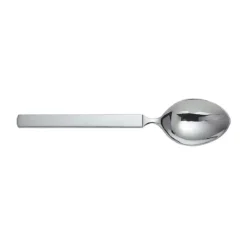 Alessi Dessertlöffel Edelstahl Dry mattierter Griff