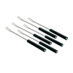 Alessi Fonduegabeln 6er-Set Mami schwarz