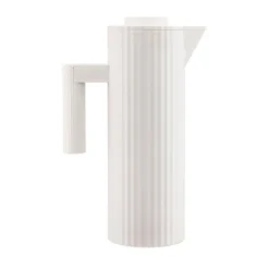 Alessi Isolierkanne weiß Plisse thermoplastisches Harz