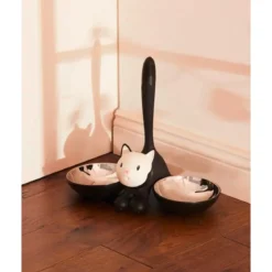 Alessi Katzennapf schwarz Tigrito