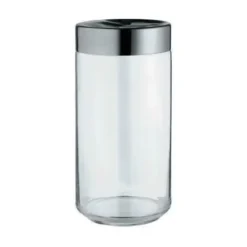Alessi Küchendose m. Deckel Glas Julieta 150 cl