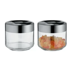 Alessi Küchendose m. Deckel Glas Julieta 50 cl