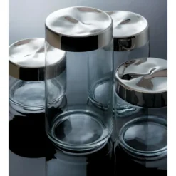 Alessi Küchendose m. Deckel Glas Julieta 50 cl