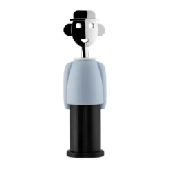 Alessi Korkenzieher Alessandro M. 21 cm hellblau