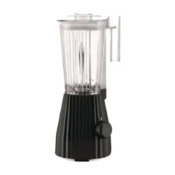 Alessi Mixer 1,5 l Plissé schwarz