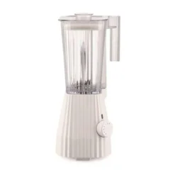 Alessi Mixer 1,5 l Plissé weiß