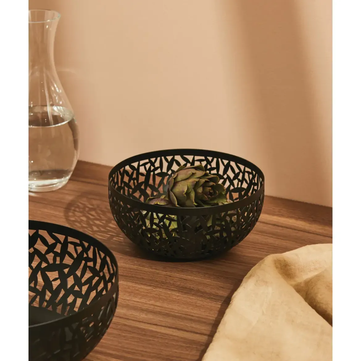 Alessi Obstschale 21 cm Cactus! schwarz