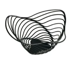 Alessi Obstschale Ø 26cm schwarz Trinity