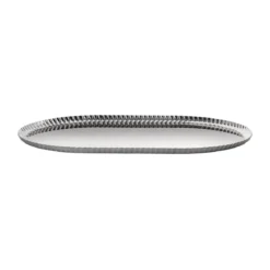 Alessi Tablett aus Edelstahl 18/10 oval 46x31x1,5cm