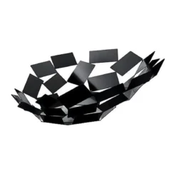 Alessi Tafelaufsatz 41,6 x 37,5 cm schwarz La Stanza dello Scirocco