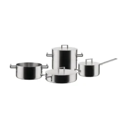 Alessi Topf-Set 7-tlg. Convivio edelstahl
