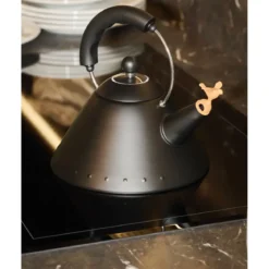 Alessi Wasserkessel 9093 BB 2,0 l Michael Graves schwarz