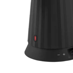 Alessi Wasserkocher 1,7 l 2200 W Plissé schwarz