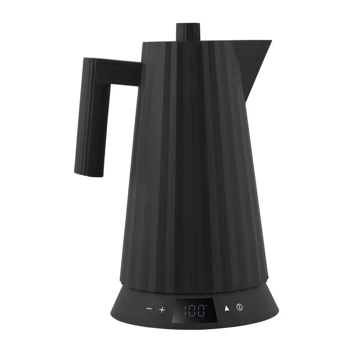 Alessi Wasserkocher 1,7 l 2200 W Plissé schwarz
