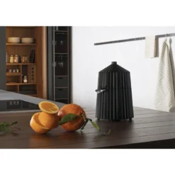 Alessi Zitruspresse 28 cm Plissé schwarz