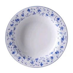 Arzberg Suppenteller 23 cm Fahne Form 1382 Blaublüten