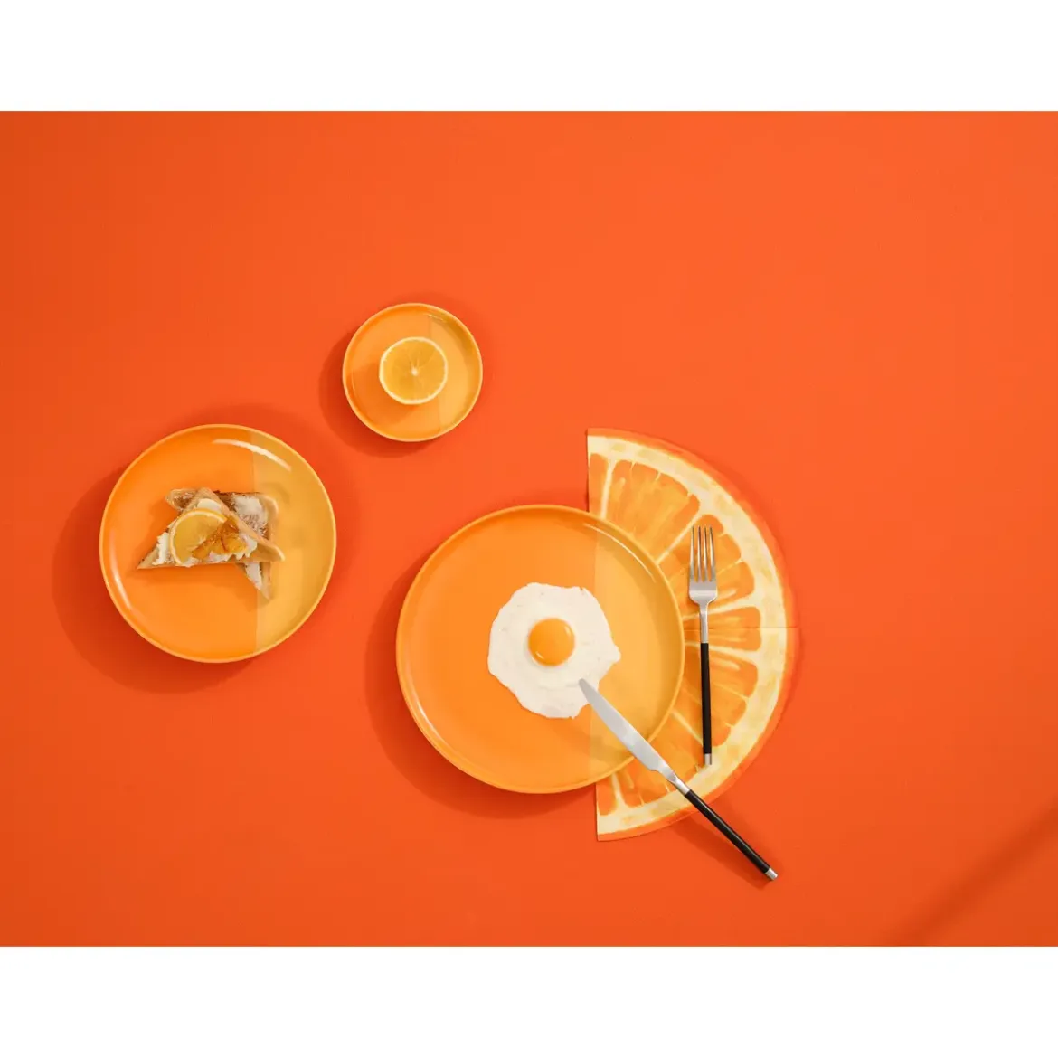 ASA Brotteller 13 cm Joy Orange Smoothie