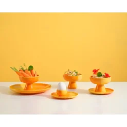 ASA Eierbecher 2er-Set Joy Orange Smoothie