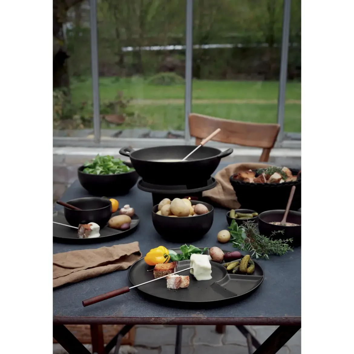 ASA Fondueteller 24 cm Coppa Kuro