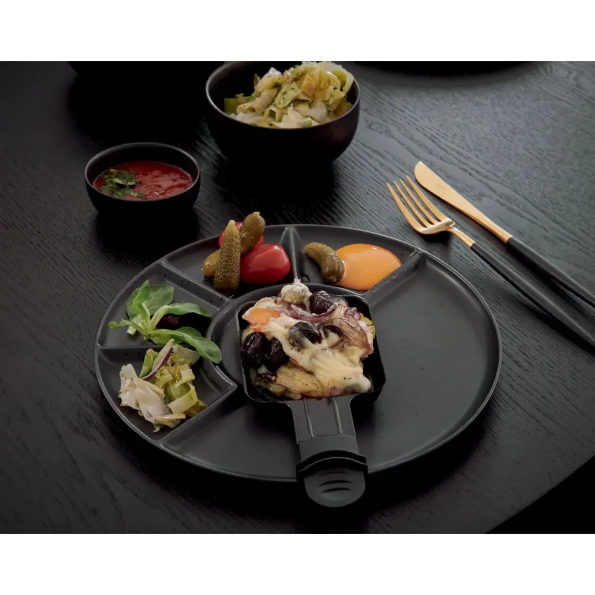 ASA Fondueteller 24 cm Coppa Kuro