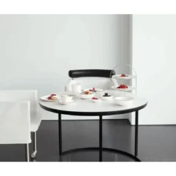 ASA Pasta-/Suppen-Teller D. 22 cm A Table Ligne noir