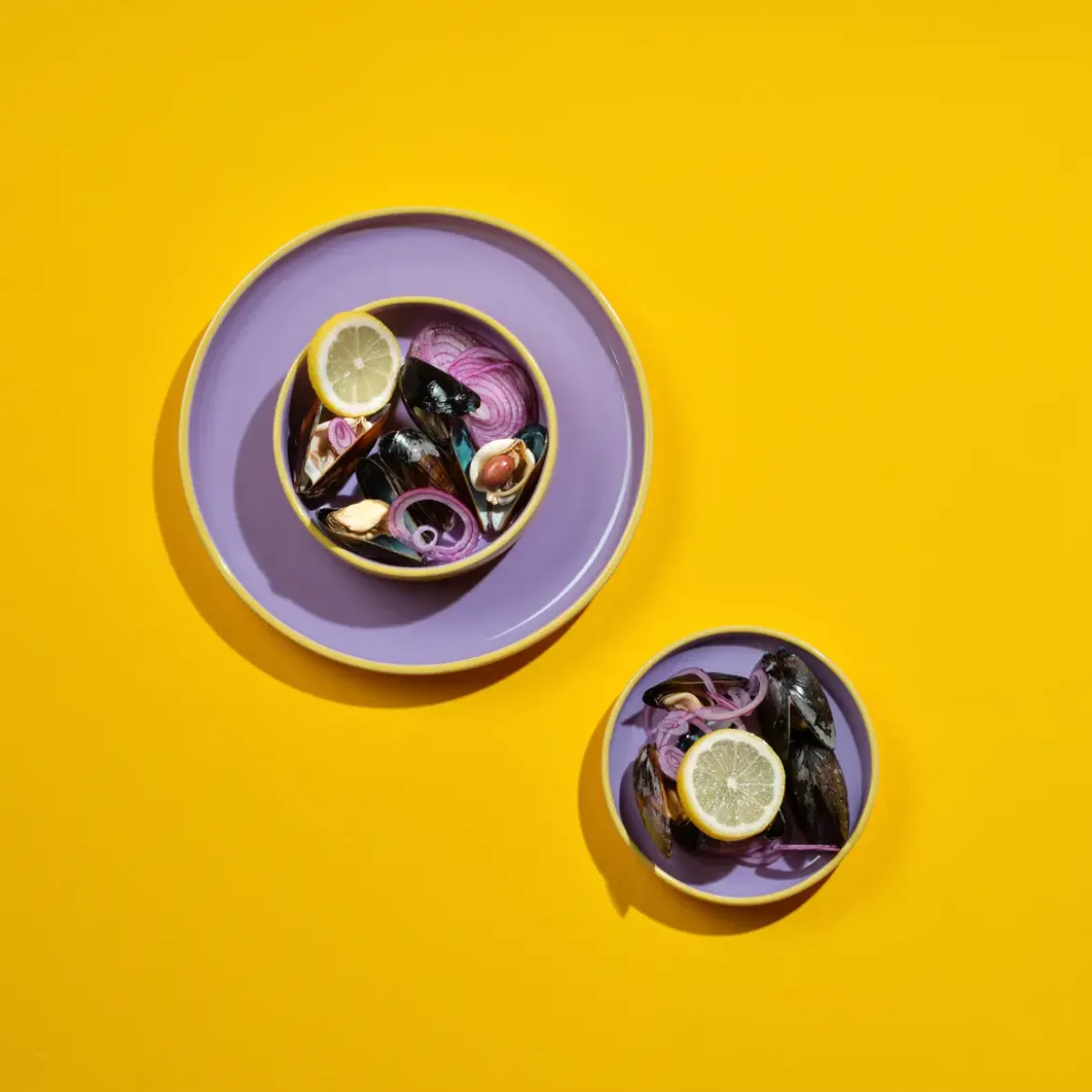 ASA Schale 8 cm Tapero & Ti amo viva Violeta