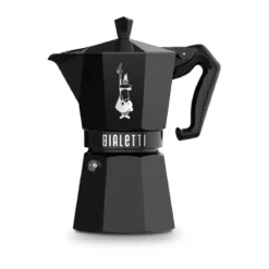 Bialetti Espressokocher 6 Tassen Moka Exclusive Black