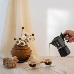 Bialetti Espressokocher 3 Tassen Moka Exclusive Black