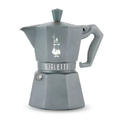 Bialetti Espressokocher 3 Tassen Moka Express Exclusive Induction Grey