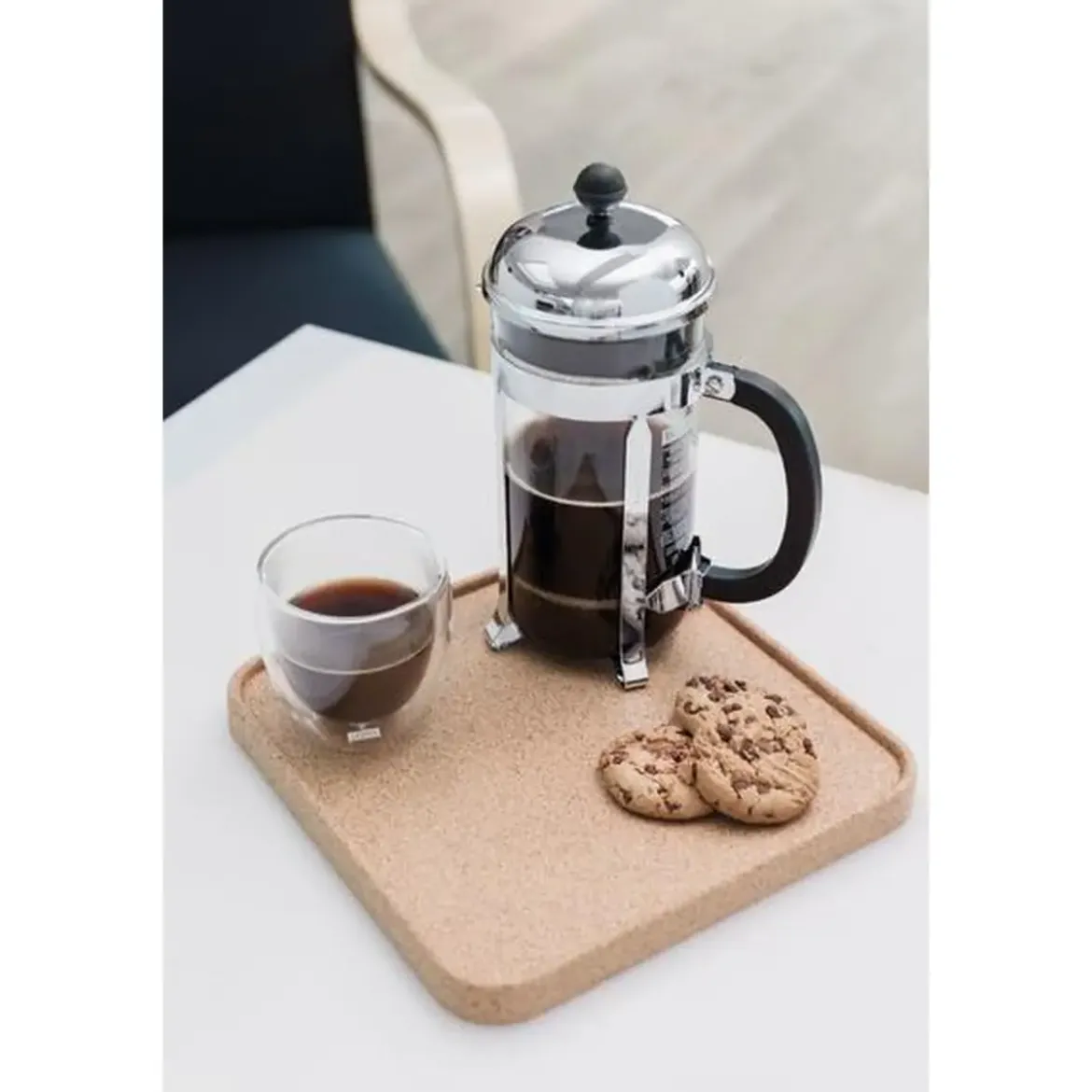 Bodum Kaffeebereiter 8 Tassen Chambord Edelstahl