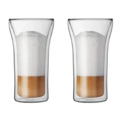 Bodum Latte Macchiato Glas 0,4 l 2 Stück Assam