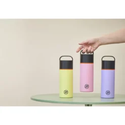 24bottles Thermo-Trinkflasche 0,73 l Spin Bottle Flamingo