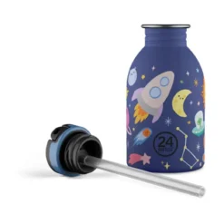 24bottles Trinkflasche 0,25 l Kids Bottle Space Friends