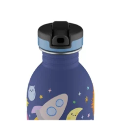 24bottles Trinkflasche 0,25 l Kids Bottle Space Friends