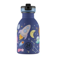 24bottles Trinkflasche 0,25 l Kids Bottle Space Friends