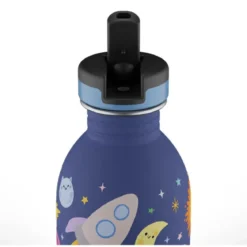 24bottles Trinkflasche 0,25 l Kids Bottle Space Friends