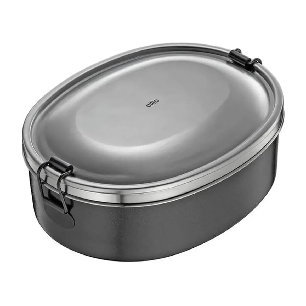 Cilio Lunchbox 18x14 cm Monte schwarz