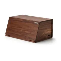 Continenta Brotkasten 40x26x18,5 cm Walnuss