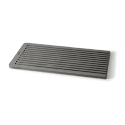 Continenta Brotschneidebrett 39x24x1 cm Duracore grau