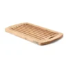 Continenta Brotschneidebrett Gummibaum 45x26x2cm
