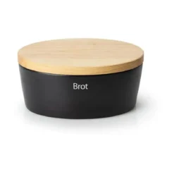 Continenta Brottopf 30x23x13 cm schwarz