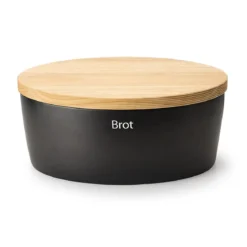 Continenta Brottopf 36x23x16 cm schwarz
