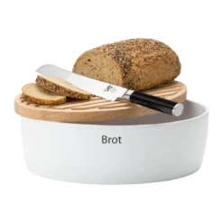Continenta Brottopf 36x23x16 cm weiß