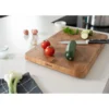 Continenta Hackbrett 46x30x4 cm Eiche Stirnholz
