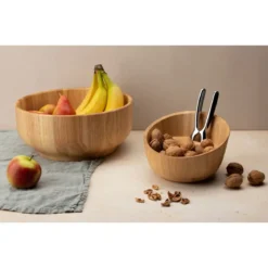 Continenta Nussschale mit Qualitätsknacker 19 cm Gummibaum