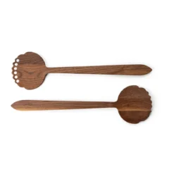 Continenta Salatbesteck Walnuss 32,5cm